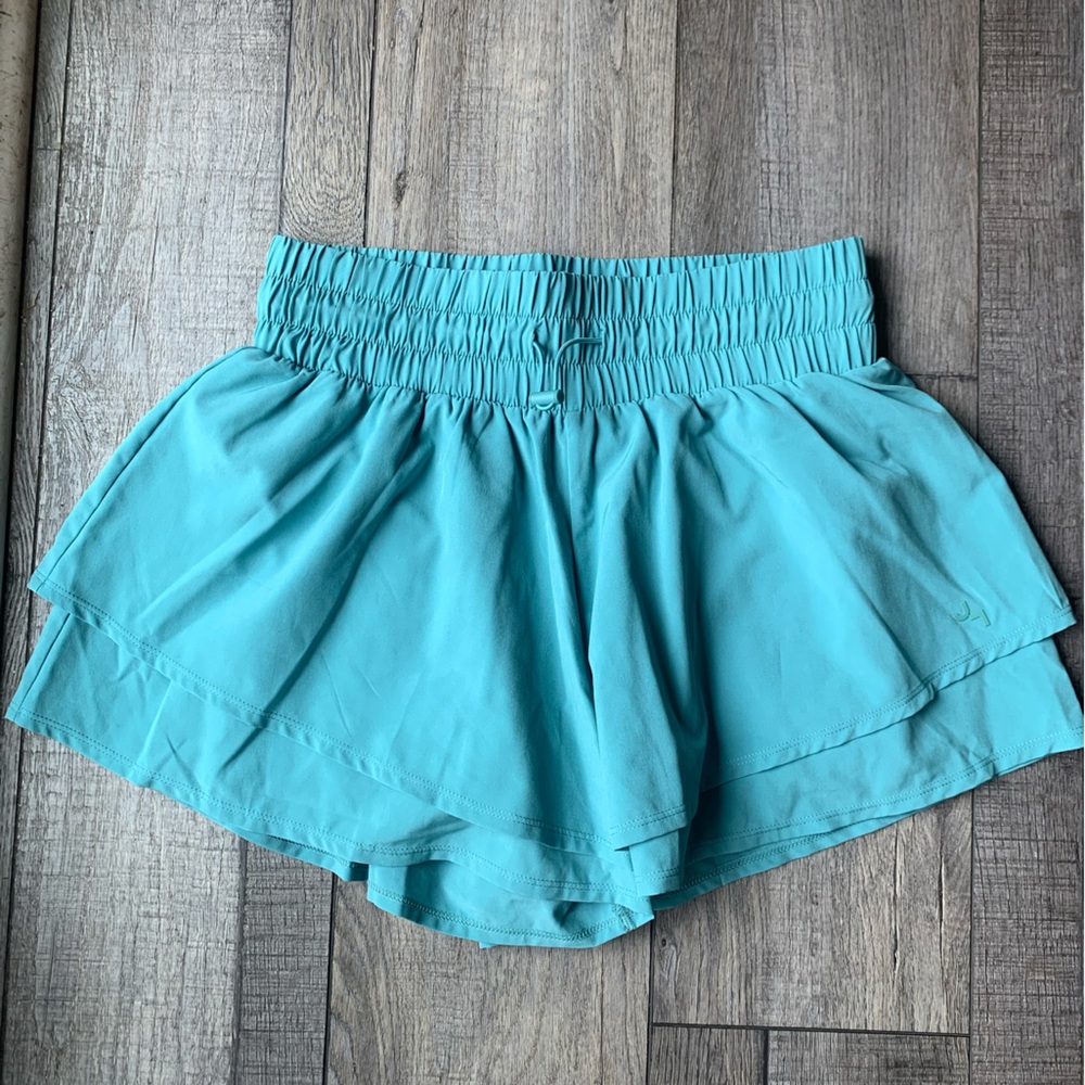 JoyLab Teal Athletic Short with Built-In spandex NWOT
